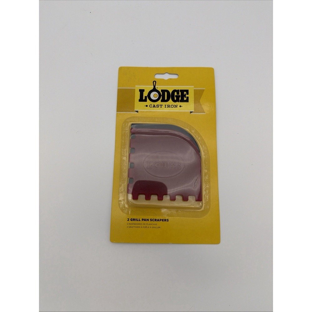 LODGE Grill‎ Pan Scraper, Polycarbonate, 2-Pk. - SCRAPERGPK